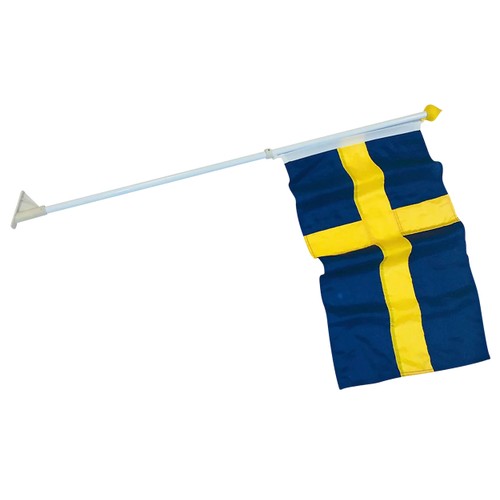 Fasadset Sverige flagga 117cm