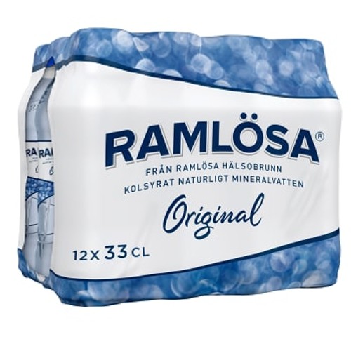 Vatten Kolsyrad Original 33cl 12-p Ramlösa