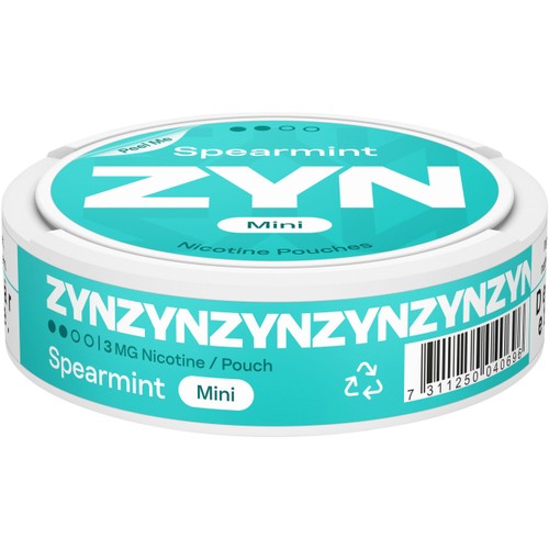 Zyn Spearmint Mini 3mg S2 8g