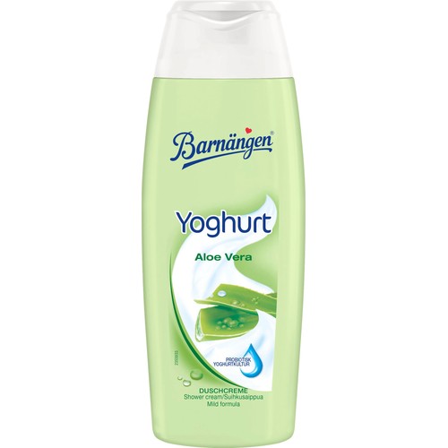 Duschkräm Yoghurt Aloe Vera 250ml Barnängen
