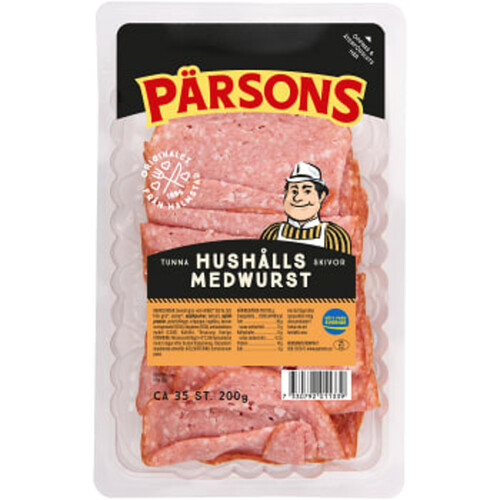 Hushållsmedwurst 200g Pärsons