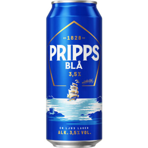 Öl 3,5% 50cl Pripps Blå