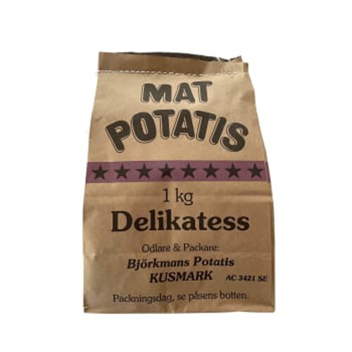 Matpotatis Delikatess 1kg Björkmans