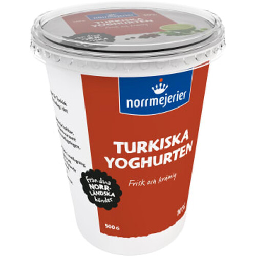 Turkisk yoghurt 10% 500g Norrmejerier