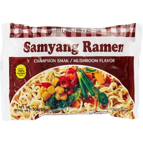 Nudlar Champinjonsmak 85g Samyang