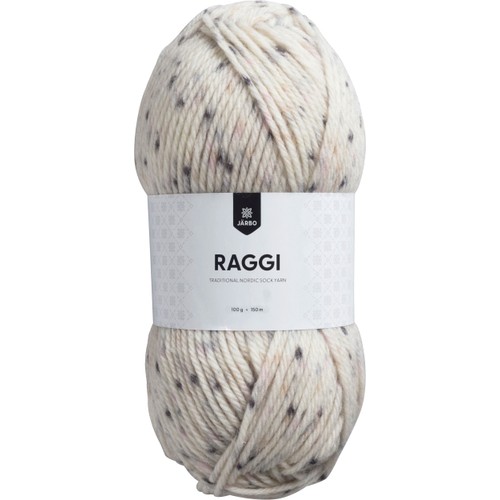 Garn Raggi  Tweedy Snow 100g Järbo