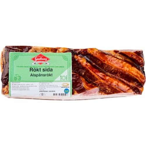 Sidfläsk Rökt Storbit ca 800g Gudruns