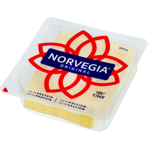 Norvegia skivad 27% 300 g Tine