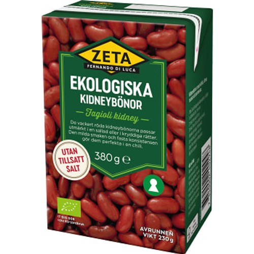 Kidneybönor Ekologisk 380g Zeta