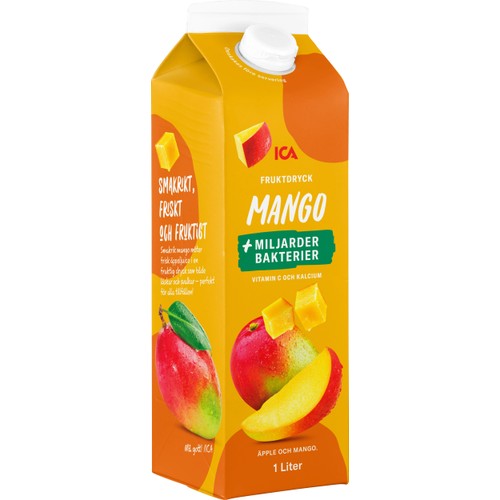 Fruktdryck Mango med bakteriekultur 1000ml ICA