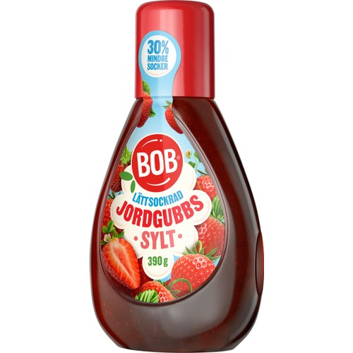 Sylt Jordgubb Squeezy 390g BOB