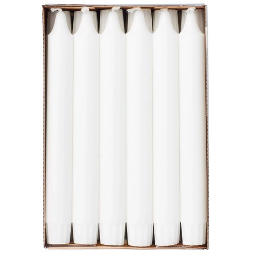 Kronljus Vit Stearin 20cm 30-p ICA