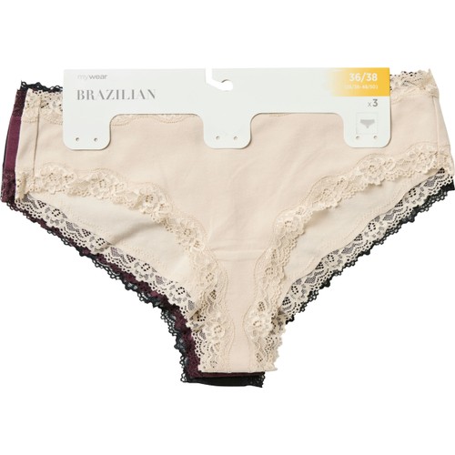 Brazilian 3p vinröd 48/50 mywear