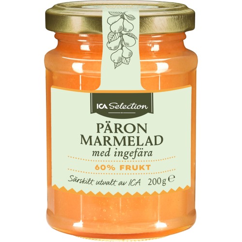 Marmelad Päron och Ingefära 200g ICA Selection