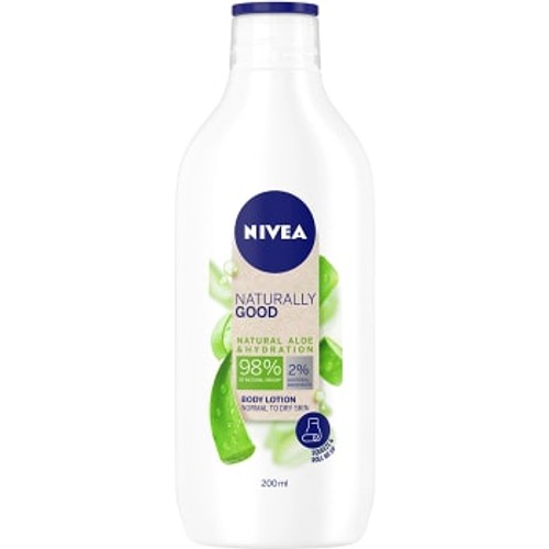 Hudkräm Naturally Good Aloe Vera Body Lotion 200ml NIVEA