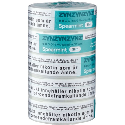 Spearmint Slim S2 5xStock Zyn