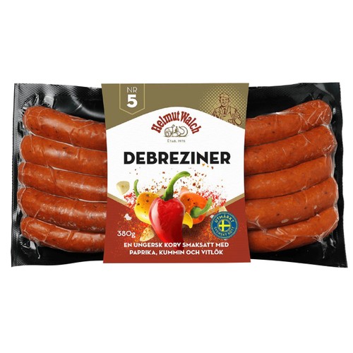 Korv Debreziner 380g Helmut Walch Charkuteri