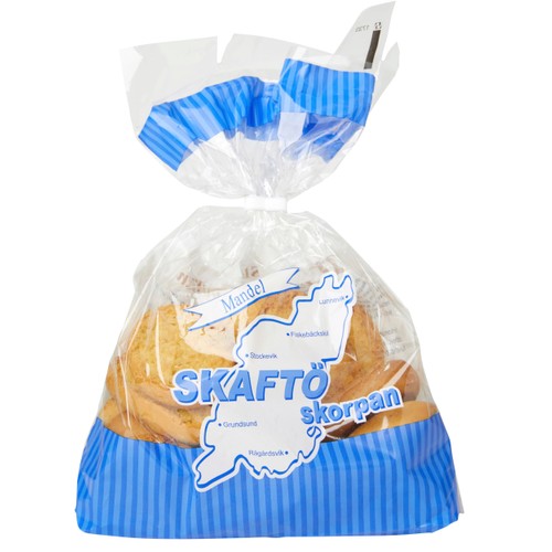 Skaftöskorpan Mandelskorpa 250g Skaftö Bageri