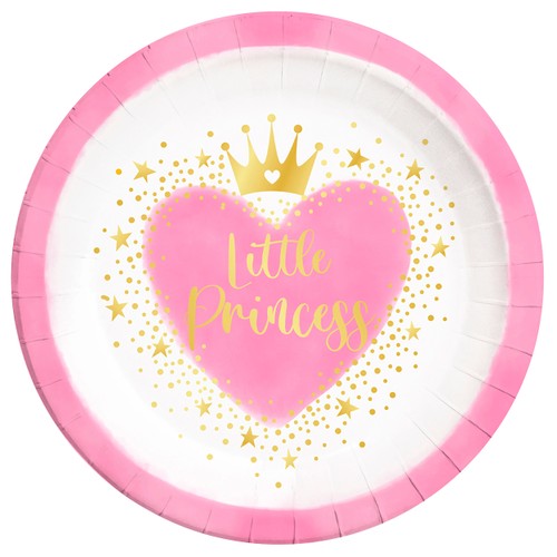 Tallrik Princess 23cm 8-p Decorata Party