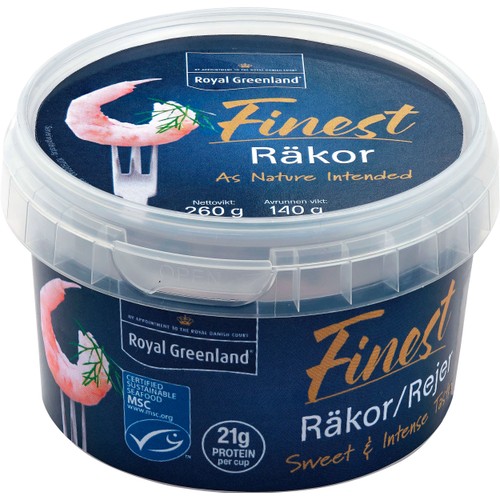 Räkor i lake 260g Royal Greenland