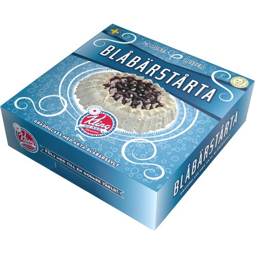 Blåbärstårta 1l Kling Glass