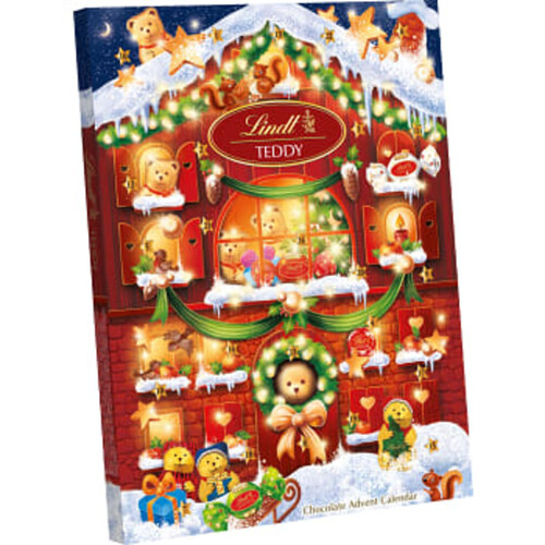 Chokladkalender TEDDY House 170g Lindt