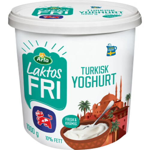 Matyoghurt Turkisk Laktosfri 10% 1000g Arla Ko®