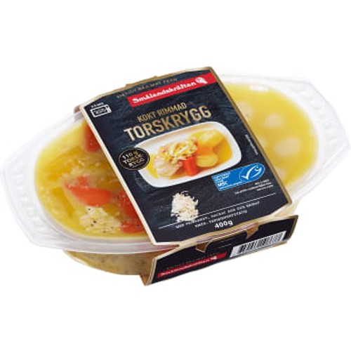 Torskrygg Kokt Rimmad 400g Smålandskräftan