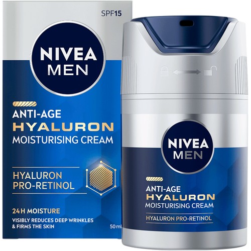 Ansiktskräm Anti Age Hyaluron Face Cream 50ml Nivea Men