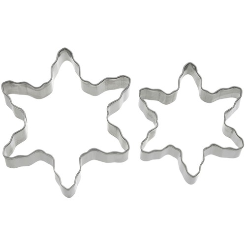 Pepparkaksform Snöstjärna 2 set ICA