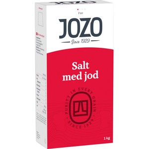 Fint salt med jod 600g Jozo