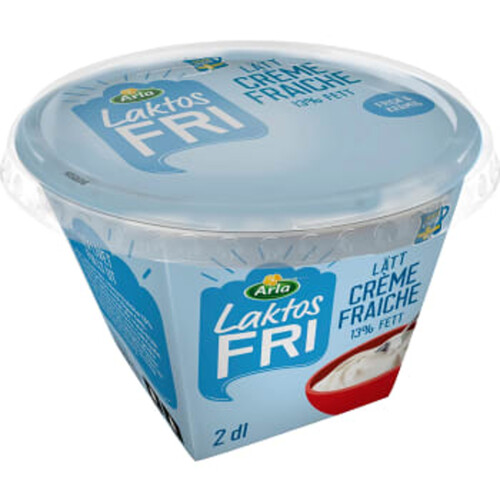 Lätt Crème fraiche 13% Laktosfri 200g Arla®