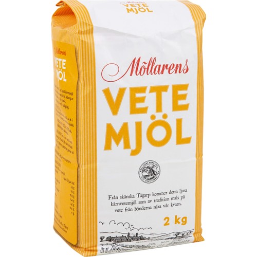 Vetemjöl 2kg Möllarens