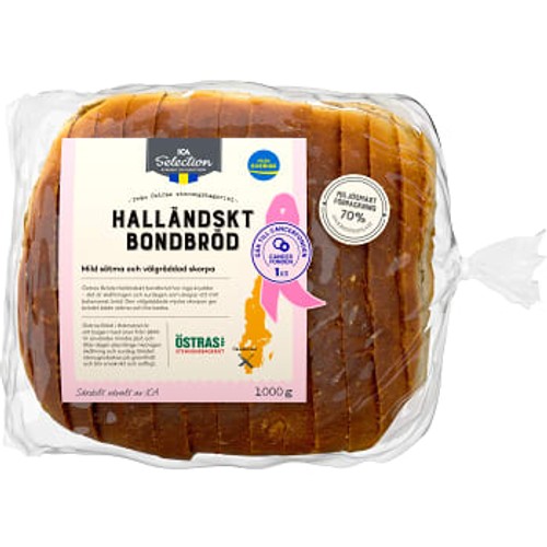 Halländskt Bondbröd 1kg ICA Selection