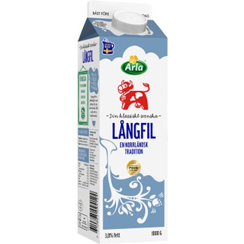 Långfil 3% 1000g Arla Ko®