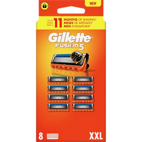 Rakblad Fus Base 8 Styck Gillette
