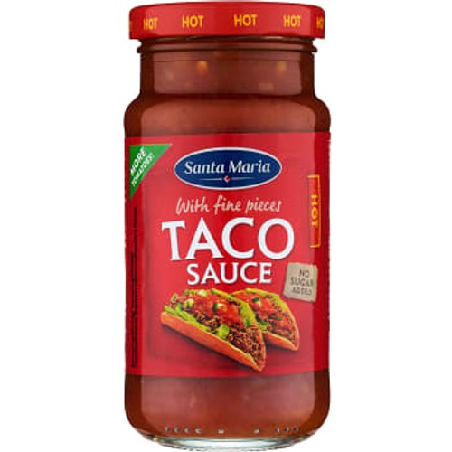 Taco sauce Hot 230g Santa Maria