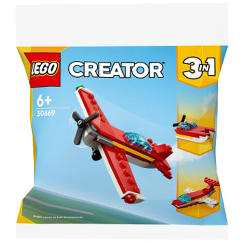 LEGO Creator Rött flygplan 3i1 30669