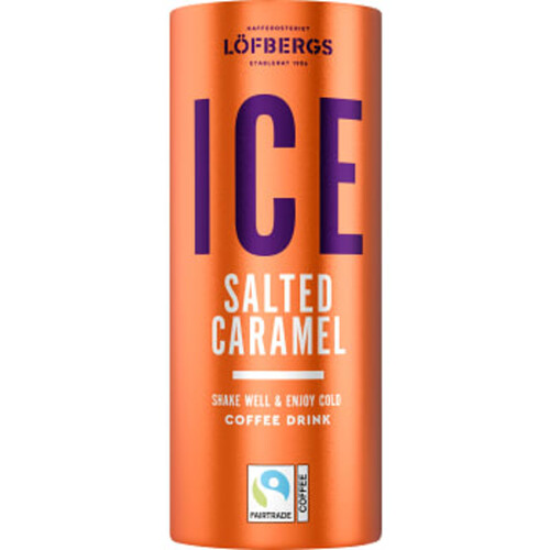Iskaffe ICE Salted Caramel 230ml Löfbergs