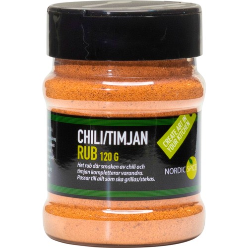 Rub Chili/timjan 120g Nordic Spice