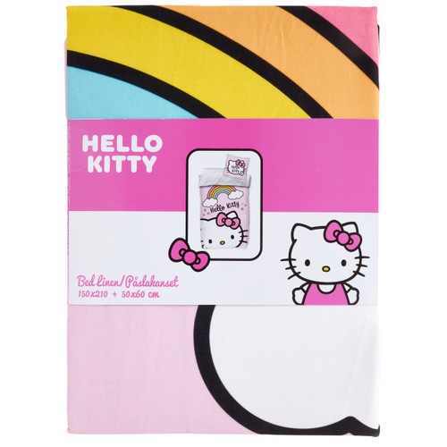 Bäddset Hello Kitty 150x210/50x60cm