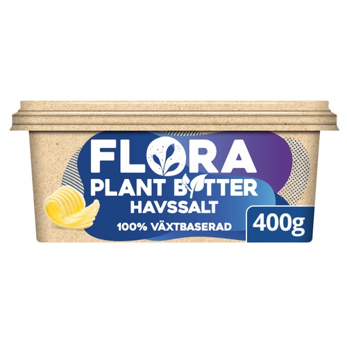 Plant Butter Havssalt 79% 400g Flora