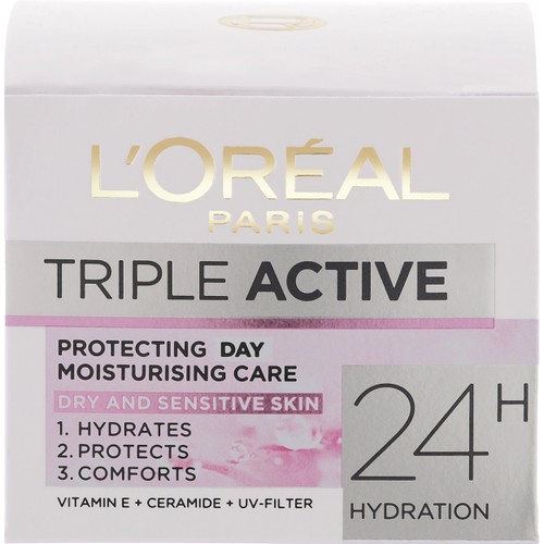 Dagkräm Triple Active 24H 50ml Loreal