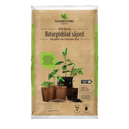 Såjord Naturgödslad 10l Hasselfors