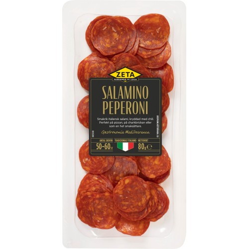 Salamino Peperoni 80g Zeta