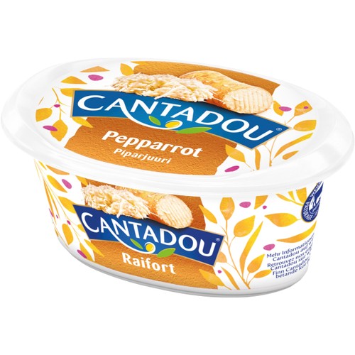 Färskost Pepparrot 140g Cantadou