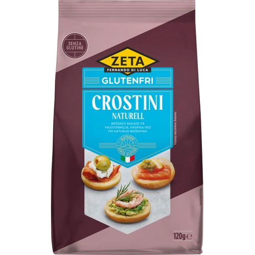 Crostini glutenfri 120g Zeta