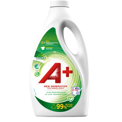 Tvättmedel White Flytande 2200ml A+