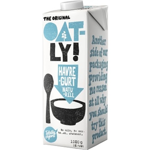 Havregurt Naturell 2% 1l Oatly