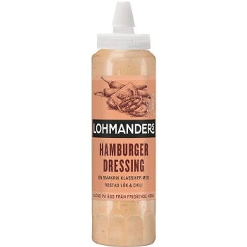 Hamburgerdressing 250 ml Lohmanders
